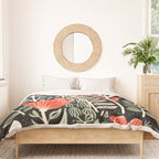 Doodle Diary Flowers Duvet Cover Gallery Image 3