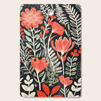 Doodle Diary Flowers Cutting Board Gallery Image 1