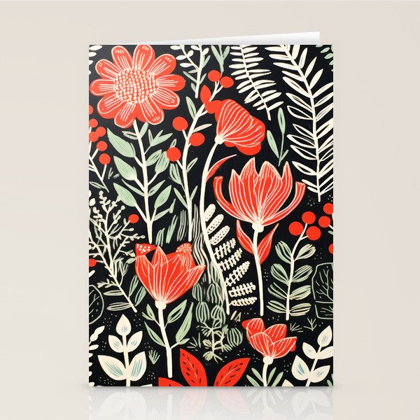 Doodle Diary Flowers Stationery Card Gallery Image 1