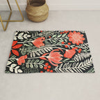 Doodle Diary Flowers Rug Gallery Image 1
