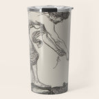 Nude Classical Woman Riding a Beetle 1895-1896 Travel Mug Gallery Image 1