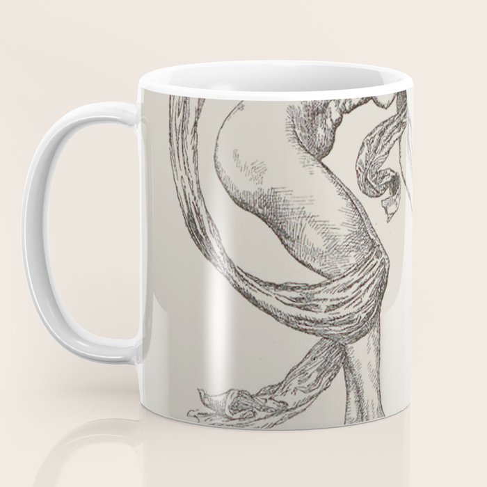 Nude Classical Woman Riding a Beetle 1895-1896 Coffee Mug Gallery Image 3