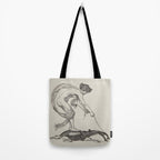 Nude Classical Woman Riding a Beetle 1895-1896 Tote Bag Gallery Image 2