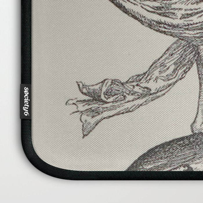 Nude Classical Woman Riding a Beetle 1895-1896 Laptop Sleeve Gallery Image 3
