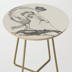 Nude Classical Woman Riding a Beetle 1895-1896 Side Table Gallery Image 2