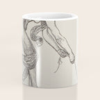Nude Classical Woman Riding a Beetle 1895-1896 Coffee Mug Gallery Image 4