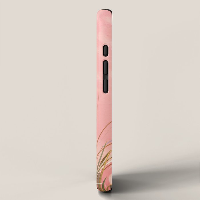 Green on Pink | Mexico travel photography print | Botanical San Miguel de Allende iPhone Case Gallery Image 2