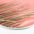 Green on Pink | Mexico travel photography print | Botanical San Miguel de Allende Bath Mat Gallery Image 3