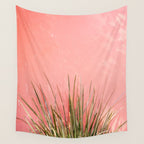 Green on Pink | Mexico travel photography print | Botanical San Miguel de Allende Wall Tapestry Gallery Image 4