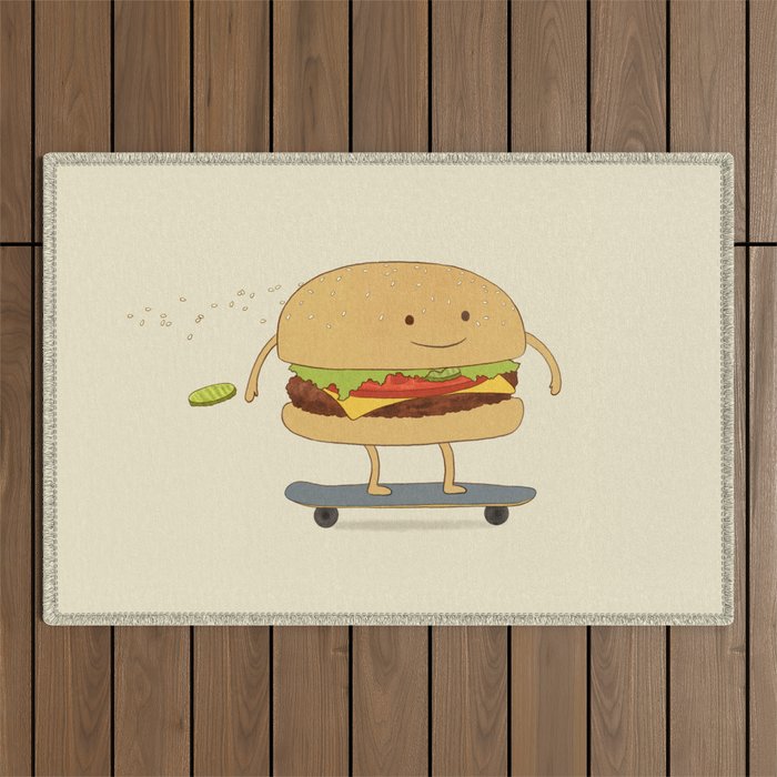 Fast Food Outdoor Rug Gallery Image 1