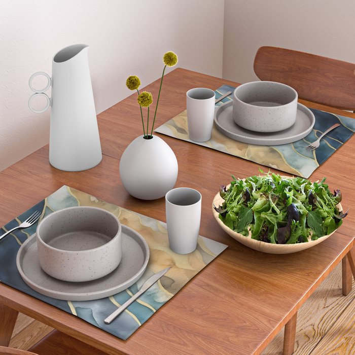 Earthy Tides Placemat Gallery Image 2