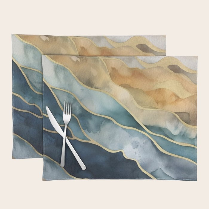 Earthy Tides Placemat Gallery Image 1