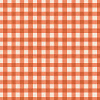 Gingham Plaid Pattern - Brick Red Coffee Mug Gallery Image 2