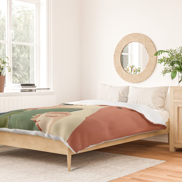 The Bookish Dog Duvet Cover Gallery Image 2