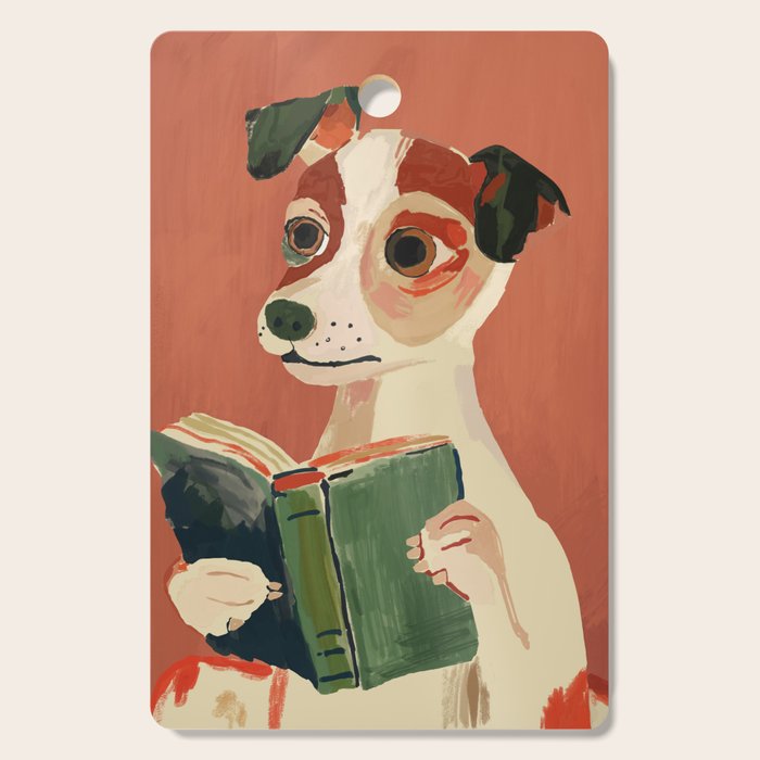 The Bookish Dog Cutting Board Gallery Image 1