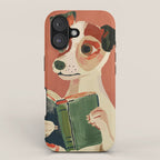 The Bookish Dog iPhone Case Gallery Image 1