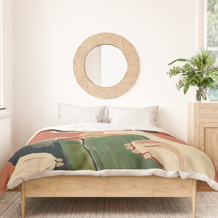 The Bookish Dog Duvet Cover Gallery Image 3