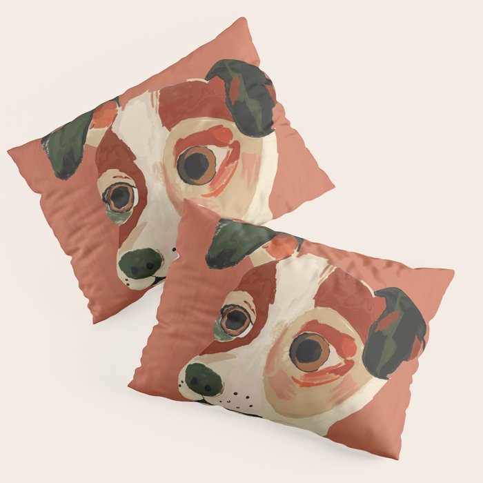 The Bookish Dog Pillow Sham Gallery Image 3