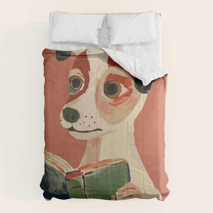 The Bookish Dog Comforter Gallery Image 6