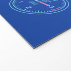 Aircraft Flight Instruments - 6 Pack Blue Welcome Mat Gallery Image 2