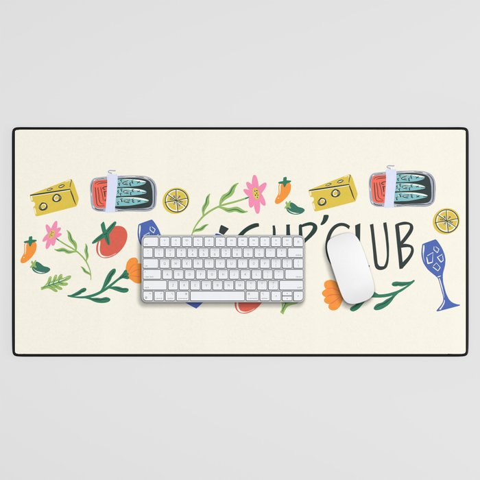 Summertime Supper Club Desk Mat Gallery Image 1