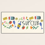 Summertime Supper Club Desk Mat Gallery Image 3