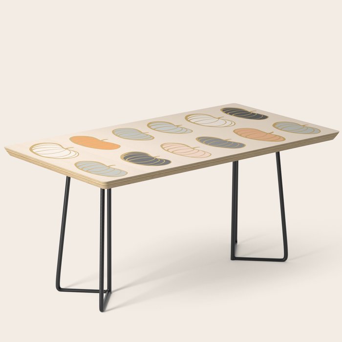 Retro Pumpkin Pattern Collection 1 Coffee Table Gallery Image 1