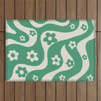 Wavy Outdoor Rug Gallery Image 1