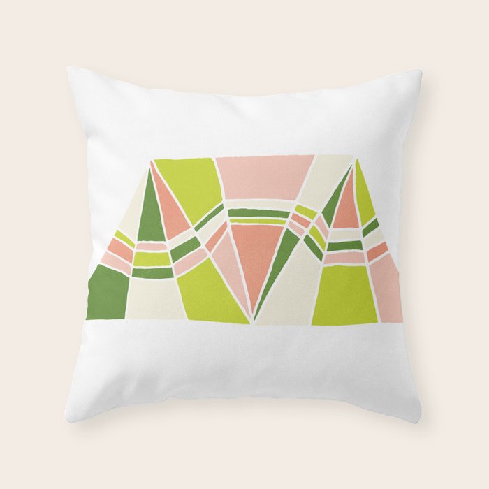 Mountain Range Throw Pillow Gallery Image 6