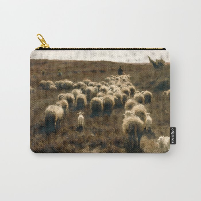 The Return of the Flock, Laren by Anton Mauve Carry All Pouch Gallery Image 1