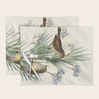 Little Birds and Flowers III Placemat Gallery Image 1