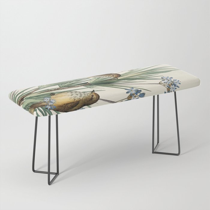 Little Birds and Flowers III Bench Gallery Image 1