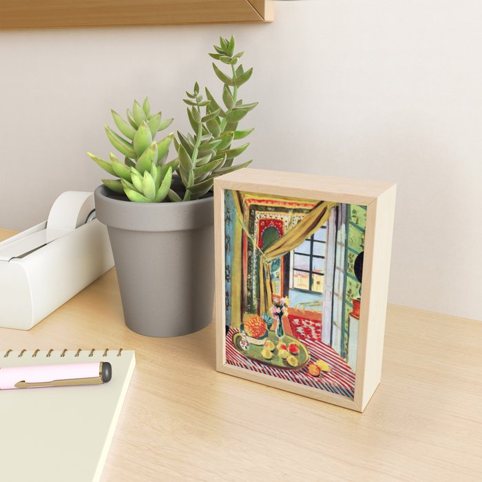 Henri Matisse Interior with a Phonograph Mini Art Print Gallery Image 2