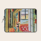 Henri Matisse Interior with a Phonograph Laptop Sleeve Gallery Image 1