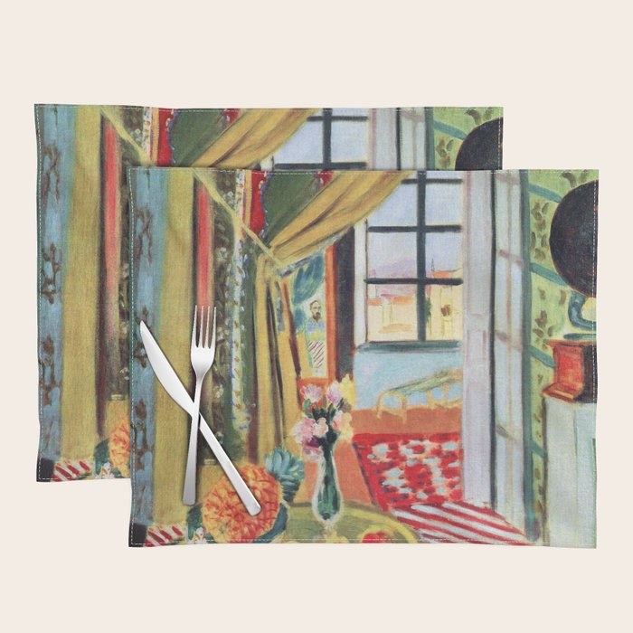 Henri Matisse Interior with a Phonograph Placemat Gallery Image 1