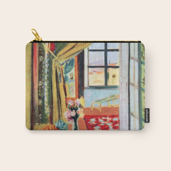 Henri Matisse Interior with a Phonograph Carry All Pouch Gallery Image 1