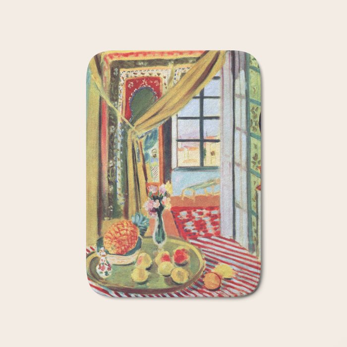 Henri Matisse Interior with a Phonograph Bath Mat Gallery Image 1