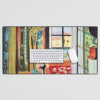 Henri Matisse Interior with a Phonograph Desk Mat Gallery Image 1