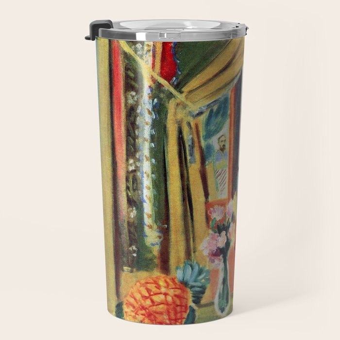 Henri Matisse Interior with a Phonograph Travel Mug Gallery Image 3