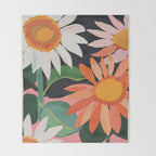 Sunflowers 23 Throw Blanket Gallery Image 2