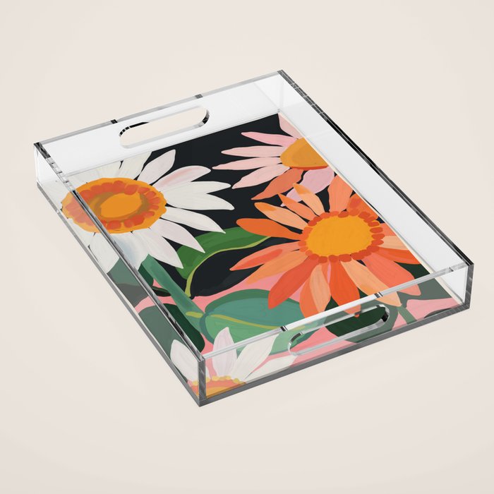 Sunflowers 23 Acrylic Tray Gallery Image 1