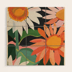 Sunflowers 23 Wood Wall Art Gallery Image 1