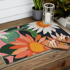 Sunflowers 23 Outdoor Rug Gallery Image 2