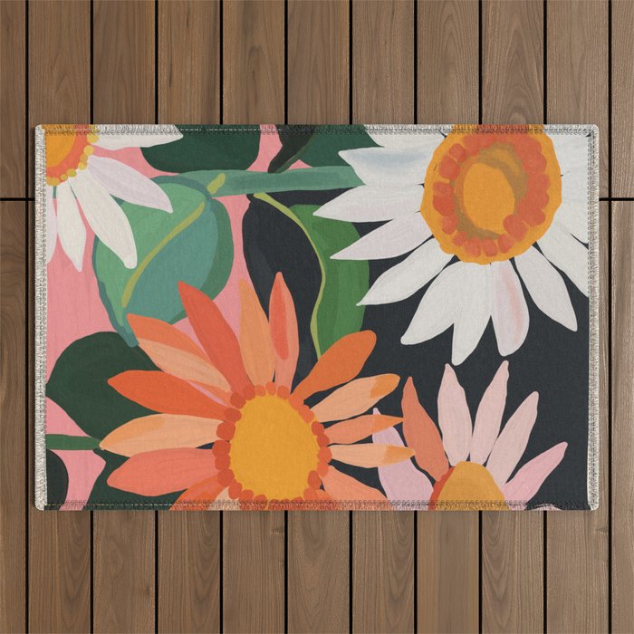 Sunflowers 23 Outdoor Rug Gallery Image 1