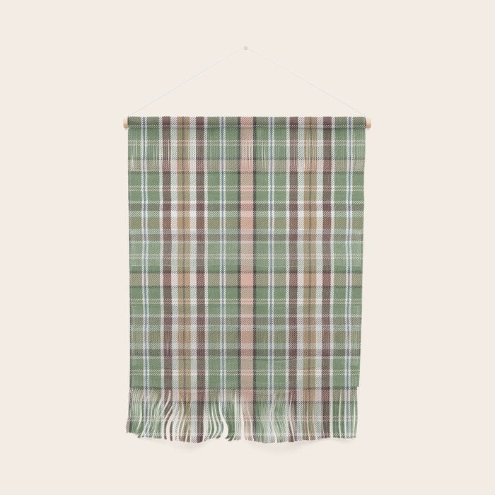 Wilderness Plaid Cozy Heirloom Multi Wall Hanging Gallery Image 1