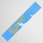 Willow Plants and Birds (blue) Table Runner Gallery Image 3