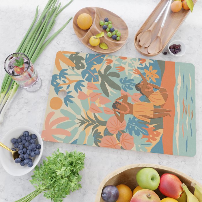 Hawaiian Lei Cutting Board Gallery Image 2