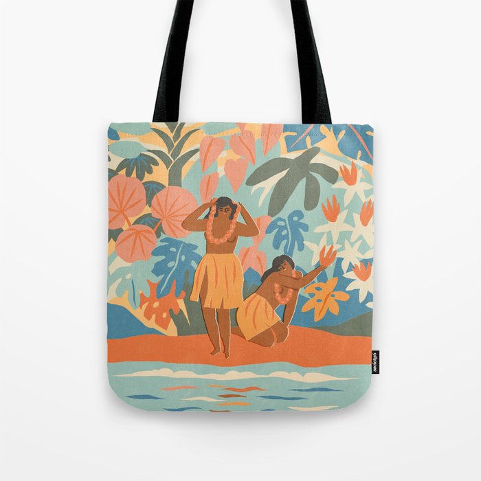 Hawaiian Lei Tote Bag Gallery Image 1
