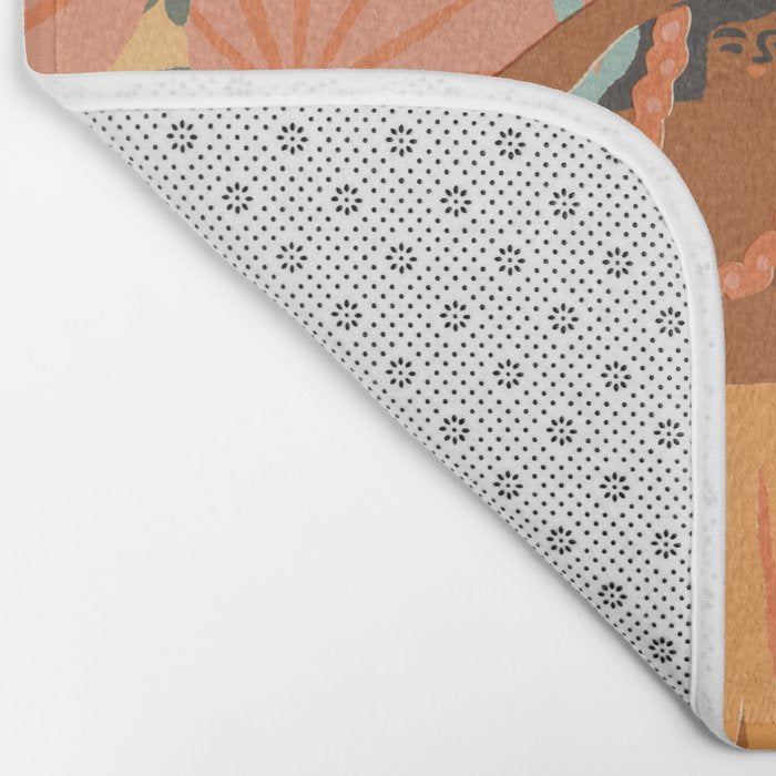 Hawaiian Lei Bath Mat Gallery Image 2