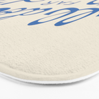 Il dolce far niente Italian - The sweetness of doing nothing Hand Lettering Bath Mat Gallery Image 3